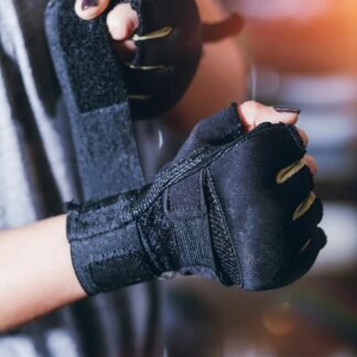 Guantes de entrenamiento con muñequera